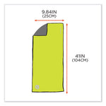 Load image into Gallery viewer, Chill-its 6602mf Evaporative Microfiber Cooling Towel, 40.9 X 9.8, One Size, Microfiber, Lime, Ships In 1-3 Business Days
