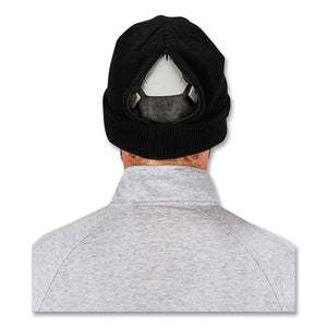 N-ferno 6811zi Rib Knit Hat + Bump Cap Insert, One Size Fits Most, Black, Ships In 1-3 Business Days