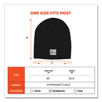 Load image into Gallery viewer, N-ferno 6812 Rib Knit Beanie, One Size Fits Most, Black, Ships In 1-3 Business Days
