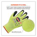 Load image into Gallery viewer, Proflex 7021-case Hi-vis Nitrile Coated Cr Gloves, Lime, X-large, 144 Pairs/carton, Ships In 1-3 Business Days
