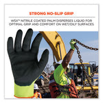 Load image into Gallery viewer, Proflex 7021-case Hi-vis Nitrile Coated Cr Gloves, Lime, X-large, 144 Pairs/carton, Ships In 1-3 Business Days
