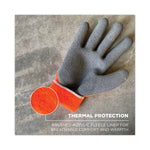 Load image into Gallery viewer, Proflex 7401 Coated Lightweight Winter Gloves, Orange, Large, 144 Pairs, Ships In 1-3 Business Days
