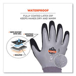 Load image into Gallery viewer, Proflex 7501-case Coated Waterproof Winter Gloves, Gray, Medium, 144 Pairs/carton, Ships In 1-3 Business Days
