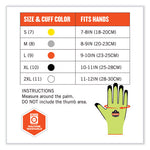 Load image into Gallery viewer, Proflex 7022 Ansi A2 Coated Cr Gloves Dsx, Lime, Small, Pair, Ships In 1-3 Business Days
