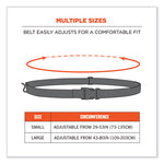Load image into Gallery viewer, Squids 3135 Barcode Scanner Belt With Hook + Adaptor Strap, Small: 29&quot; To 53&quot; Long, Black, Ships In 1-3 Business Days
