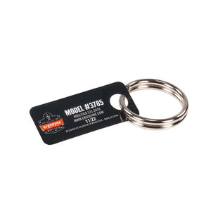 Squids 3785 Split Ring Tool Attachment, 2 Lb Max Working Capacity. 1" Dia, Silver, 10/pack, Ships In 1-3 Business Days