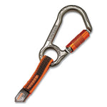 Load image into Gallery viewer, Squids 3118f(x) Tool Lanyards W/lock Aluminum Carabiners, 15 Lb Work Cap, 38&quot; To 48&quot;, Orange/gray,ships In 1-3 Business Days
