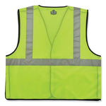 Load image into Gallery viewer, Glowear 8216ba Class 2 Breakaway Mesh Id Holder Vest, Polyester, Large/x-large, Lime, Ships In 1-3 Business Days
