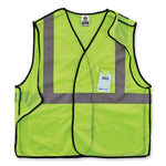 Load image into Gallery viewer, Glowear 8216ba Class 2 Breakaway Mesh Id Holder Vest, Polyester, Large/x-large, Lime, Ships In 1-3 Business Days
