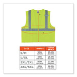 Load image into Gallery viewer, Glowear 8225z Class 2 Standard Solid Vest, Polyester, Lime, Small/medium, Ships In 1-3 Business Days
