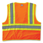 Load image into Gallery viewer, Glowear 8229z Class 2 Economy Two-tone Zipper Vest, Polyester, 2x-large/3x-large, Orange, Ships In 1-3 Business Days
