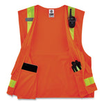 Load image into Gallery viewer, Glowear 8250zhg Class 2 Hi-gloss Surveyors Zipper Vest, Polyester, 2x-large/3x-large, Orange, Ships In 1-3 Business Days
