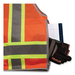 Load image into Gallery viewer, Glowear 8254hdz Class 2 Heavy-duty Surveyors Zipper Vest, Polyester, Small/medium, Orange, Ships In 1-3 Business Days
