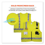 Load image into Gallery viewer, Glowear 8262frz Class 2 Fr Surveyor Zip Vest, Tencel/modacrylic/para-aramid/kevlar, 4xl/5xl, Lime, Ships In 1-3 Business Days
