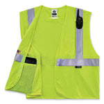 Load image into Gallery viewer, Glowear 8260frhl Class 2 Fr Safety Hook And Loop Vest, Modacrylic/kevlar, Large/x-large, Lime, Ships In 1-3 Business Days
