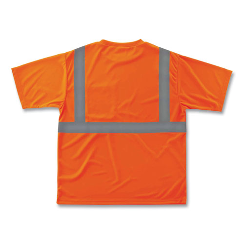 Glowear 8289 Class 2 Hi-vis T-shirt, Polyester, Orange, 2x-large, Ships In 1-3 Business Days