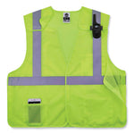 Load image into Gallery viewer, Glowear 8217ba Class 2 Breakaway Mesh Vest, Polyester, Small/medium, Lime, Ships In 1-3 Business Days
