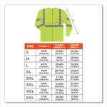 Load image into Gallery viewer, Glowear 8391 Class 3 Hi-vis Long Sleeve Shirt, Polyester, Lime, 5x-large, Ships In 1-3 Business Days
