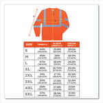 Load image into Gallery viewer, Glowear 8391 Class 3 Hi-vis Long Sleeve Shirt, Polyester, Orange, 3x-large, Ships In 1-3 Business Days
