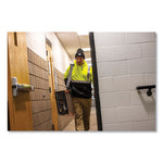 Load image into Gallery viewer, Glowear 8373 Hi-vis Class 3 Hooded With Sweatshirt Black Bottom, Polar Fleece, Lime, Medium, Ships In 1-3 Business Days
