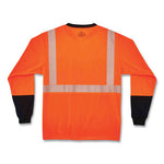 Load image into Gallery viewer, Glowear 8281bk Class 2 Long Sleeve Shirt With Black Bottom, Polyester, Large, Orange, Ships In 1-3 Business Days

