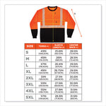 Load image into Gallery viewer, Glowear 8281bk Class 2 Long Sleeve Shirt With Black Bottom, Polyester, 3x-large, Orange, Ships In 1-3 Business Days
