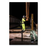 Load image into Gallery viewer, Glowear 8291bk Type R Class 2 Black Front Long Sleeve T-shirt, Polyester, Medium, Lime, Ships In 1-3 Business Days
