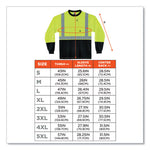 Load image into Gallery viewer, Glowear 8291bk Type R Class 2 Black Front Long Sleeve T-shirt, Polyester, 3x-large, Lime, Ships In 1-3 Business Days
