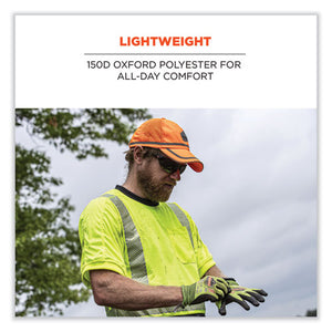 Glowear 8930 Hi-vis Baseball Cap, Polyester, One Size Fits Most, Orange, Ships In 1-3 Business Days