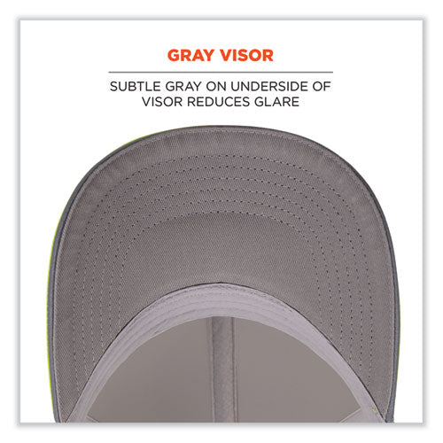 Glowear 8931 Reflective Stretch-fit Hat, Cotton/polyester, Small/medium, Hi-vis Lime, Ships In 1-3 Business Days