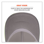 Load image into Gallery viewer, Glowear 8931 Reflective Stretch-fit Hat, Cotton/polyester, Ergodyne Logo, Large/xl, Hi-vis Lime, Ships In 1-3 Business Days
