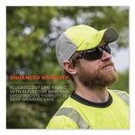 Load image into Gallery viewer, Glowear 8933 Reflective Snapback Hat, Cotton/polyester, One Size Fits Most, Hi-vis Lime, Ships In 1-3 Business Days
