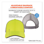 Load image into Gallery viewer, Glowear 8933 Reflective Snapback Hat, Cotton/polyester, One Size Fits Most, Hi-vis Lime, Ships In 1-3 Business Days
