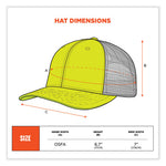 Load image into Gallery viewer, Glowear 8933 Reflective Snapback Hat, Cotton/polyester, One Size Fits Most, Hi-vis Lime, Ships In 1-3 Business Days
