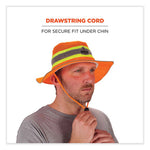 Load image into Gallery viewer, Glowear 8935 Hi-vis Ranger Sun Hat, Polyester, Small/medium, Orange, Ships In 1-3 Business Days
