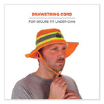 Load image into Gallery viewer, Glowear 8935 Hi-vis Ranger Sun Hat, Polyester, 2x-large/3x-large, Orange, Ships In 1-3 Business Days
