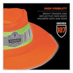 Load image into Gallery viewer, Glowear 8935 Hi-vis Ranger Sun Hat, Polyester, 2x-large/3x-large, Orange, Ships In 1-3 Business Days
