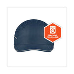 Load image into Gallery viewer, Skullerz 8955 Lightweight Bump Cap Hat, Short Brim, Navy, Ships In 1-3 Business Days
