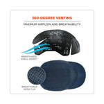 Load image into Gallery viewer, Skullerz 8955 Lightweight Bump Cap Hat, Long Brim, Navy, Ships In 1-3 Business Days
