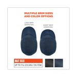 Load image into Gallery viewer, Skullerz 8965 Lightweight Bump Cap Hat With Led Lighting, Short Brim, Navy, Ships In 1-3 Business Days
