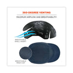 Load image into Gallery viewer, Skullerz 8965 Lightweight Bump Cap Hat With Led Lighting, Long Brim, Navy, Ships In 1-3 Business Days
