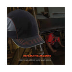 Load image into Gallery viewer, Skullerz 8950xl Xl Bump Cap Hat, Short Brim, Black, Ships In 1-3 Business Days
