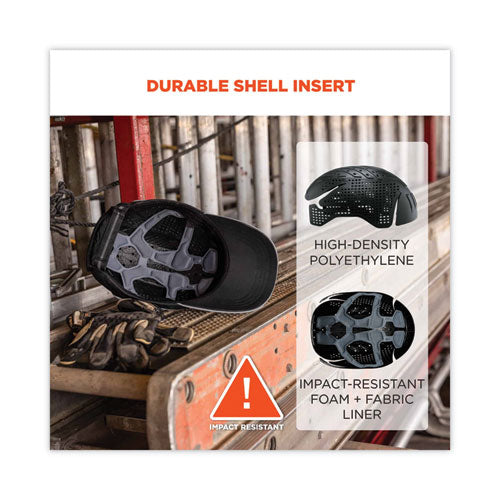 Skullerz 8955 Lightweight Bump Cap Hat, Short Brim Lime, Ships In 1-3 Business Days