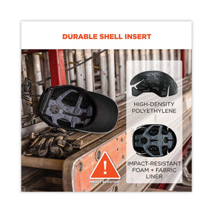 Skullerz 8955 Lightweight Bump Cap Hat, Short Brim Lime, Ships In 1-3 Business Days