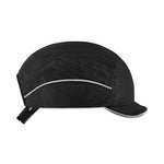 Load image into Gallery viewer, Skullerz 8955 Lightweight Bump Cap Hat, Micro Brom, Black, Ships In 1-3 Business Days
