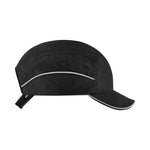 Load image into Gallery viewer, Skullerz 8955 Lightweight Bump Cap Hat, Short Brim, Black, Ships In 1-3 Business Days
