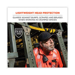 Load image into Gallery viewer, Skullerz 8955 Lightweight Bump Cap Hat, Short Brim, Black, Ships In 1-3 Business Days
