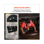 Load image into Gallery viewer, Skullerz 8965 Lightweight Bump Cap Hat With Led Lighting, Short Brim, Black, Ships In 1-3 Business Days
