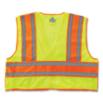 Load image into Gallery viewer, Glowear 8245psv Class 2 Public Safety Vest, Polyester, 4x-large/5x-large, Lime, Ships In 1-3 Business Days
