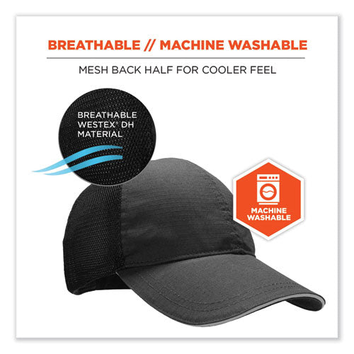 Skullerz 8946 Baseball Cap, Cotton/polyester, One Size Fits Most, Black, Ships In 1-3 Business Days